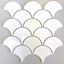 Picture of Kermadec Fish Scale White Gloss 26X27