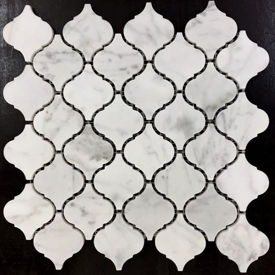 Picture of Lantern White Mosaic 26.5X27