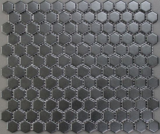 Picture of Metro 23mm Black Hex Mosaic 30X26