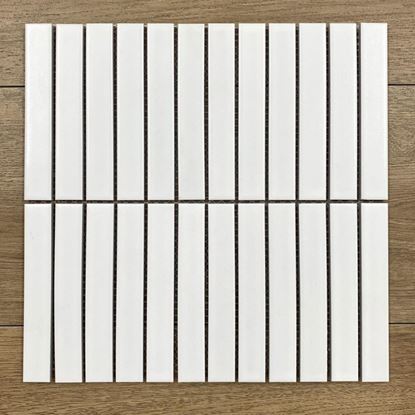 Picture of Osaka White Satin Mosaic 29X30