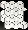 Picture of Rhombus White Gloss Mosaic 30X27